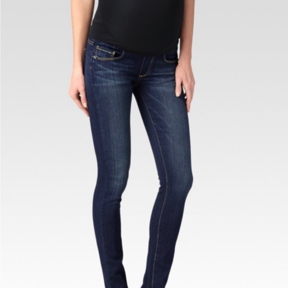 New with tags Paige Verdugo maternity jeans - size 26 - Picture 1 of 12